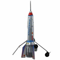 Rakete - Skyexpress - Blechroboter