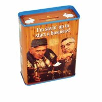 Blechspardose - Im Savin UpTo Start A Business! - Spardose