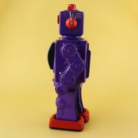 Roboter - Electron Robot - lila - Blechroboter