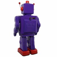 Roboter - Electron Robot - lila - Blechroboter