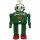 Robot - Tin Toy Robot - Smoking Spaceman Robot - green