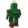 Robot - Tin Toy Robot - Smoking Spaceman Robot - green