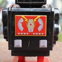 Roboter - Black Robot - schwarzer Blechroboter
