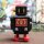 Roboter - Black Robot - schwarzer Blechroboter