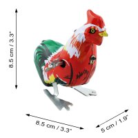 Blechspielzeug - Hahn aus Blech - Blechhahn