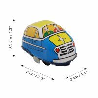 Tin toy - collectable toys - Car Highway - blue