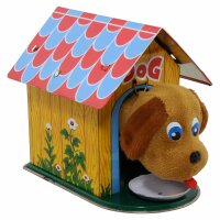 Blechspielzeug - Hundehaus - Dog House - Hund in...