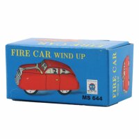 Tin toy - collectable toys - Fire Car - red