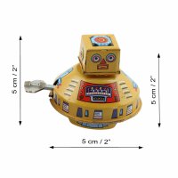 Blechspielzeug - Space Robot 3er Pack - Blechroboter