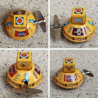 Blechspielzeug - Space Robot 3er Pack - Blechroboter