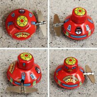 Blechspielzeug - Space Robot 3er Pack - Blechroboter