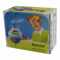 Tin toy - collectable toys - Balou - singing and jumping top - spinning top