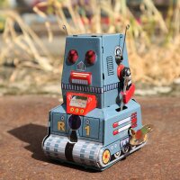 Roboter - Robot R 1 - grauer Blechroboter
