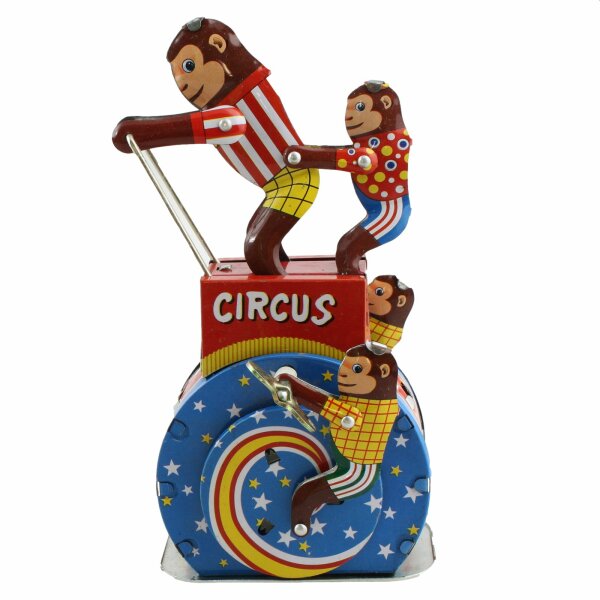 Blechspielzeug - Affen Zirkus - Blechaffe