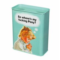 Savings box - So wheres my fucking pony?